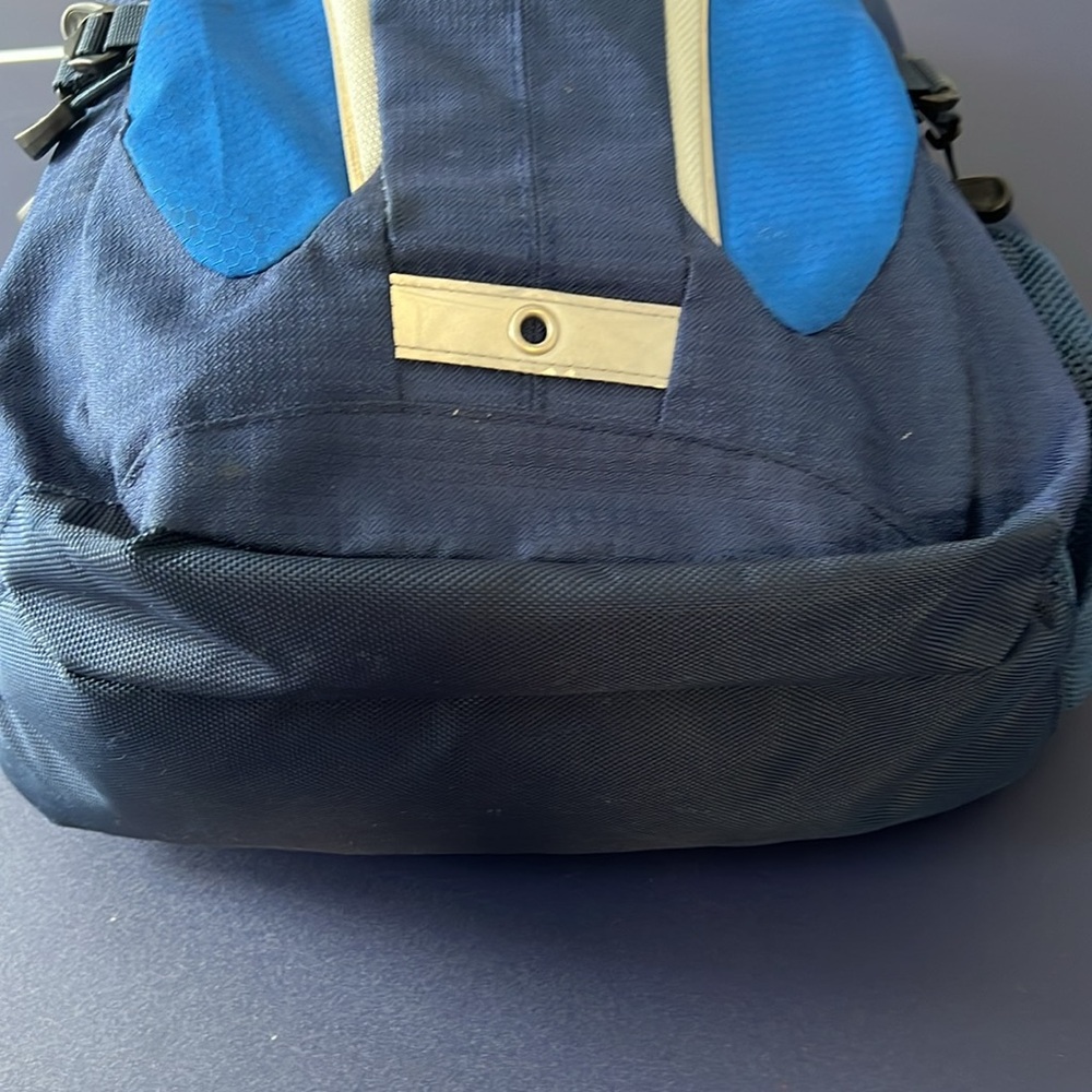 High Sierra Blue Laptop 19" Computer Padded Backpack Bag - Picture 7 of 14
